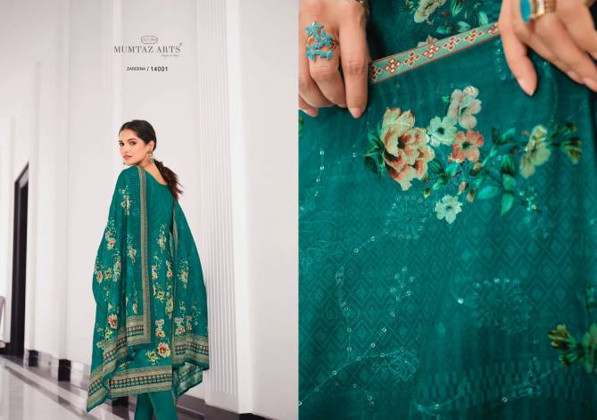 Mumtaz Zareena Fancy Wear Embroidered Designer Wholesale Printed Salwar Suits